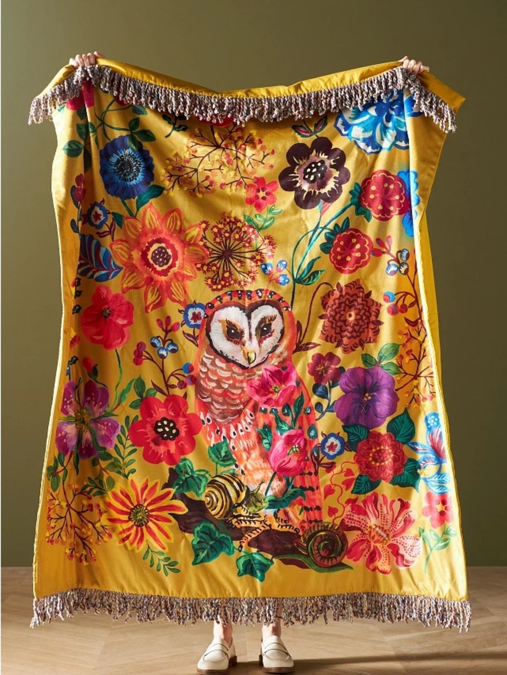 Anthropologie Nathalie Lete Blanket NWOT